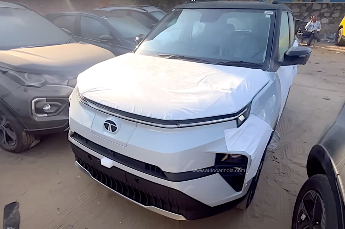 Tata Punch EV front Tata Punch EV front